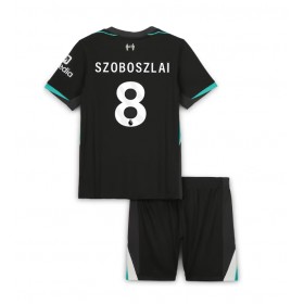 Liverpool Dominik Szoboszlai #8 Auswärtstrikot 2024-25 Kurzarm (+ kurze hosen)